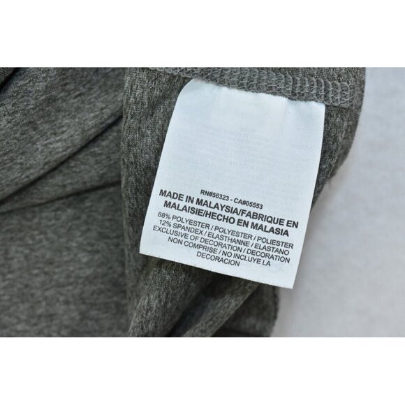 Nike Dri-Fit Element Men's Sweatshirt Size L 1/2 Zip Gray Long Sleeve -Flaws- - Picture 9 of 14